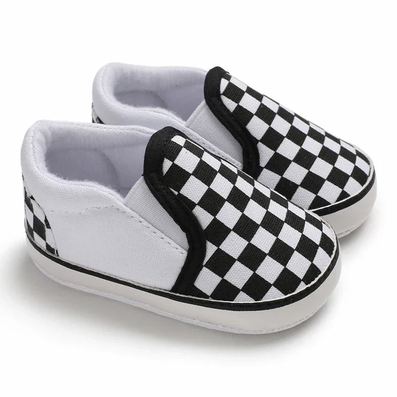 MST Checker – Tênis Infantil Xadrez Estilo Skate Unissex