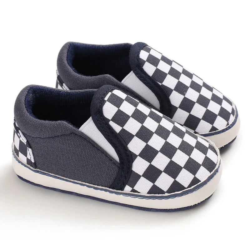 MST Checker – Tênis Infantil Xadrez Estilo Skate Unissex