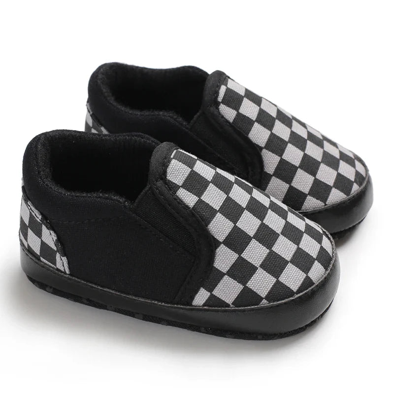 MST Checker – Tênis Infantil Xadrez Estilo Skate Unissex