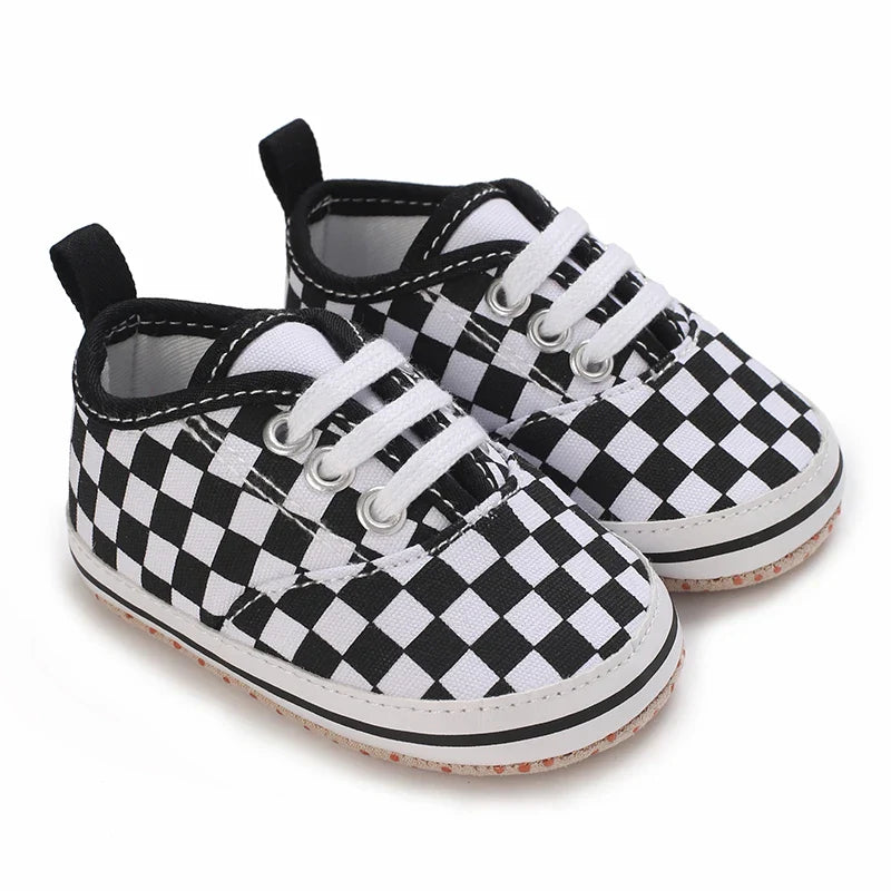 Checker – Tênis Infantil Xadrez Estilo Skate Unissex