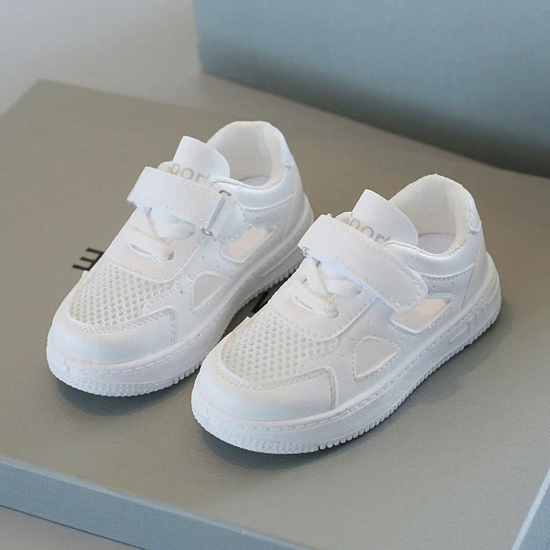 Branco Urbano com Velcro | Tênis Infantil Mini Street