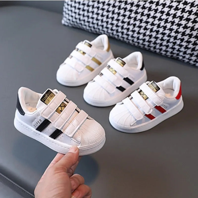 Urbaninho™ – Tênis Infantil Casual com Listras Modernas