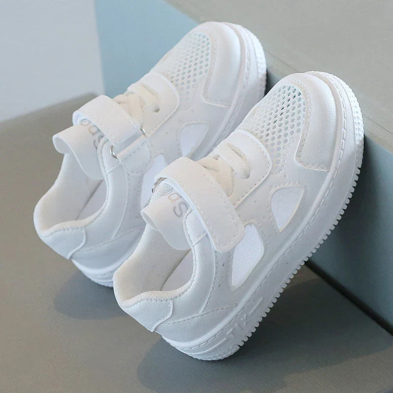 Branco Urbano com Velcro | Tênis Infantil Mini Street