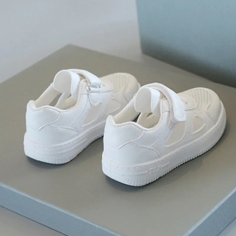 Branco Urbano com Velcro | Tênis Infantil Mini Street