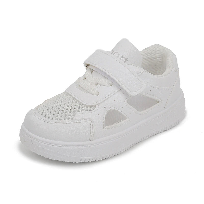 Branco Urbano com Velcro | Tênis Infantil Mini Street