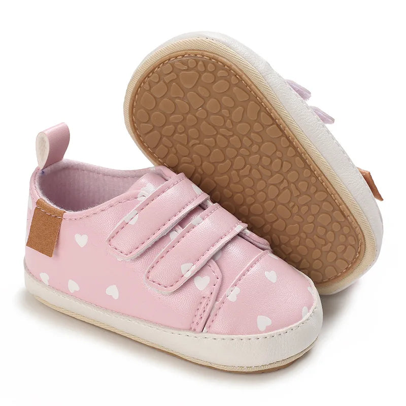 MST Haven – Tênis Infantil Unissex Casual Caramelo com Velcro Antiderrapante